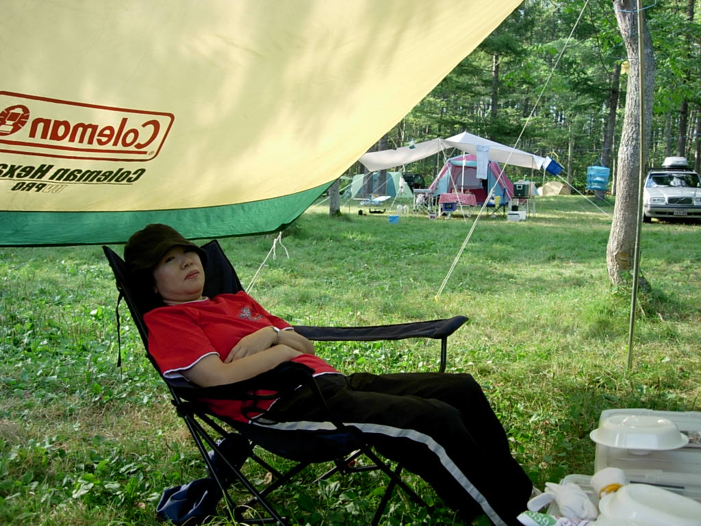 夫婦でキャンプ